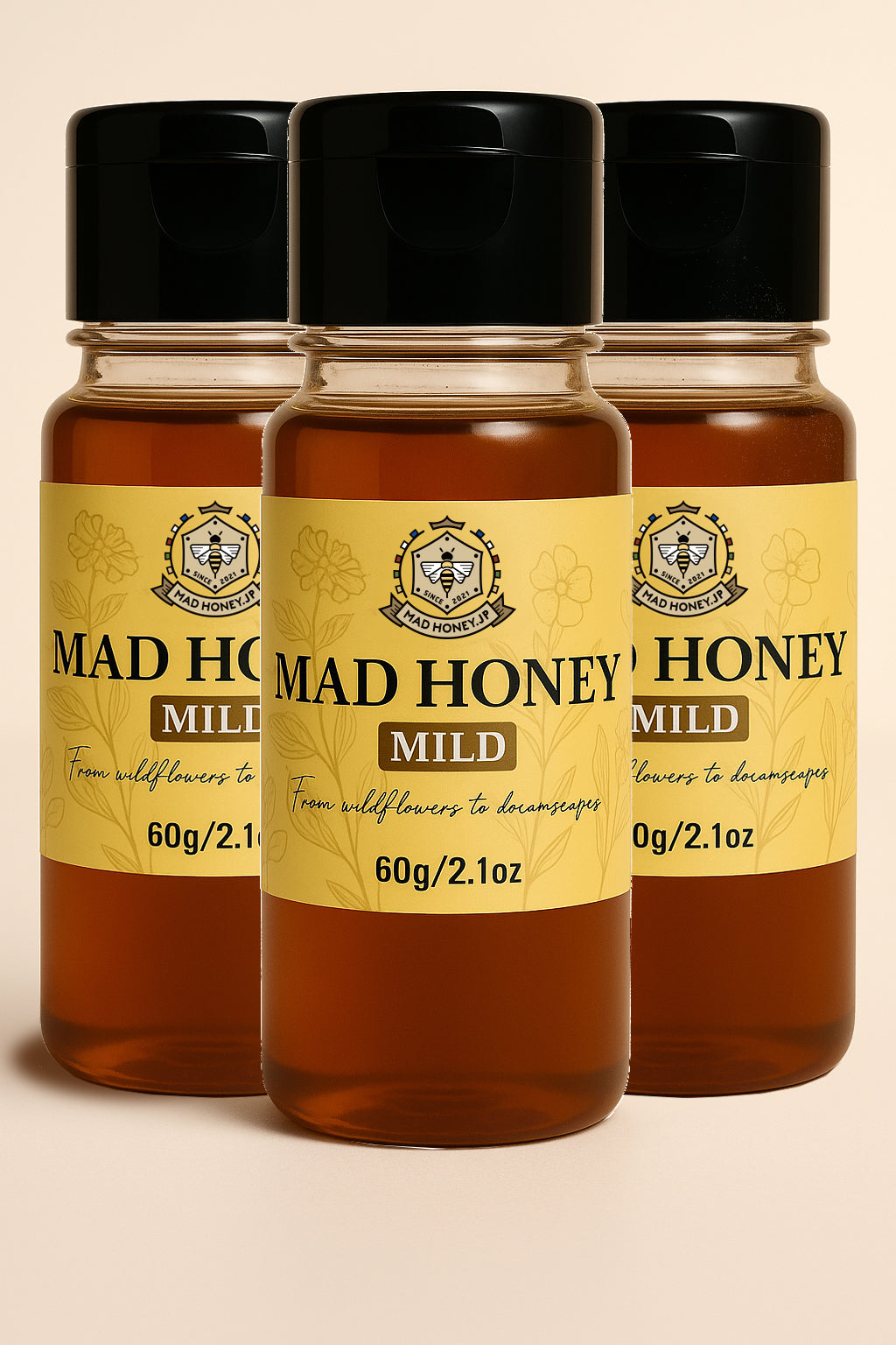 MAD HONEY(マッドハニー) 60g 3本セット (180g)