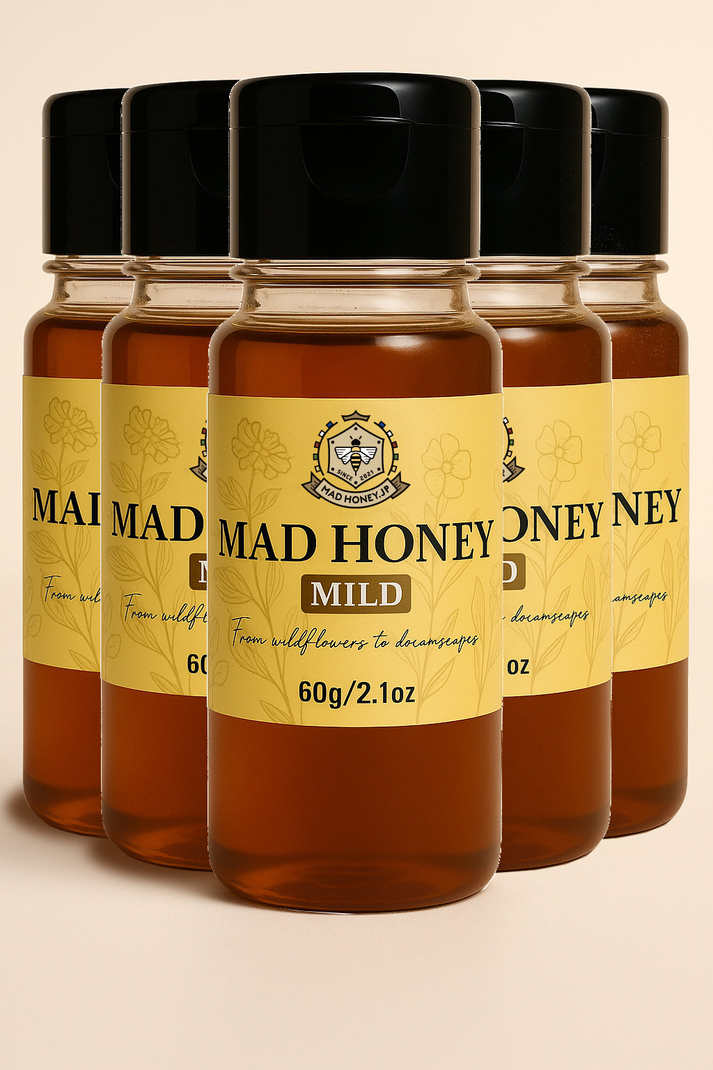 MAD HONEY(マッドハニー) 60g 5本セット (300g)