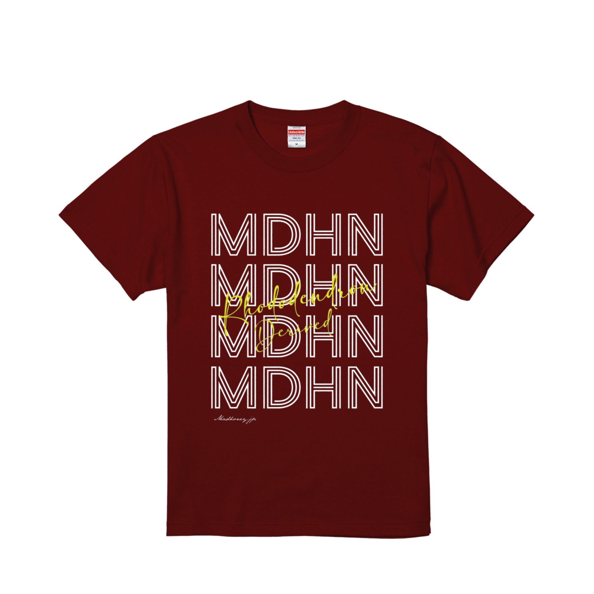 マッドハニー MDHN Tシャツ burgundy image