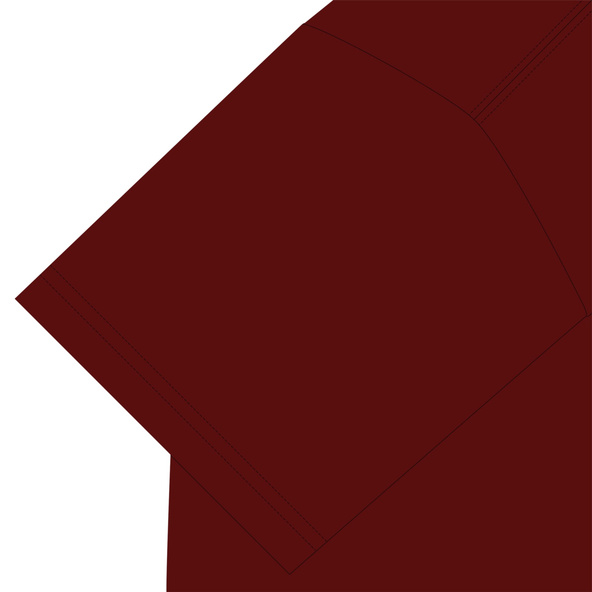 マッドハニー MDHN Tシャツ burgundy image